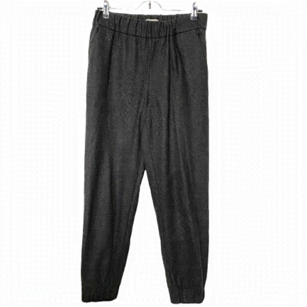 ARITZIA WILFRED TURQUET DARK GREY TAPERED JOGGERS - XXS